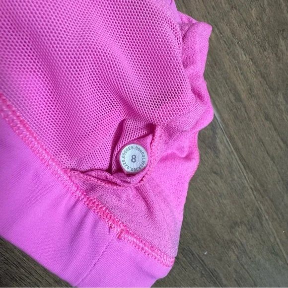 Lululemon Vibrant Pink Strappy Sports Bra - Picture 9 of 9